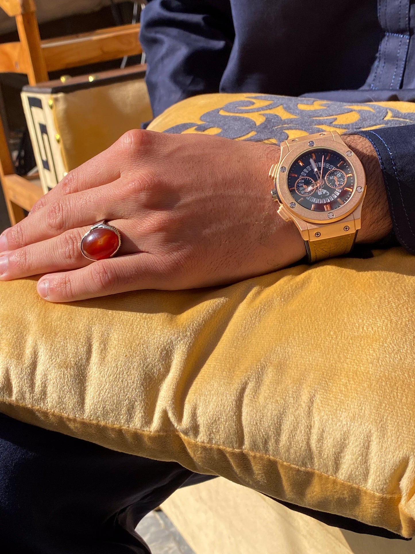 Stylish watch for men, steel Built Design, Heavy Weight Watch in Fashion and Casual