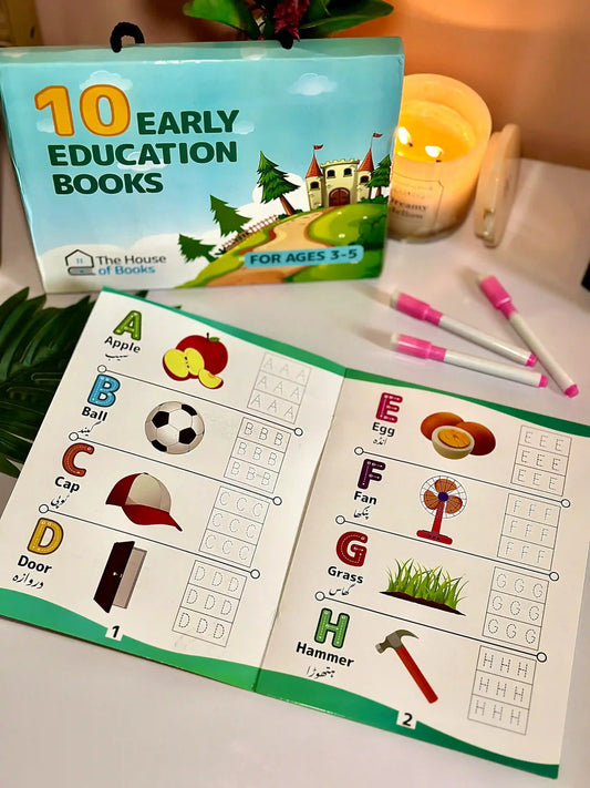 Write & Wipe Children Learning Book Set