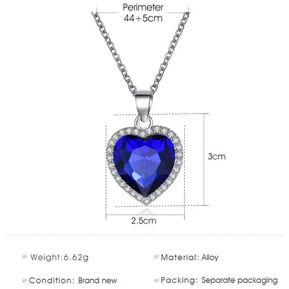 Beautiful Heart Pendant Necklace