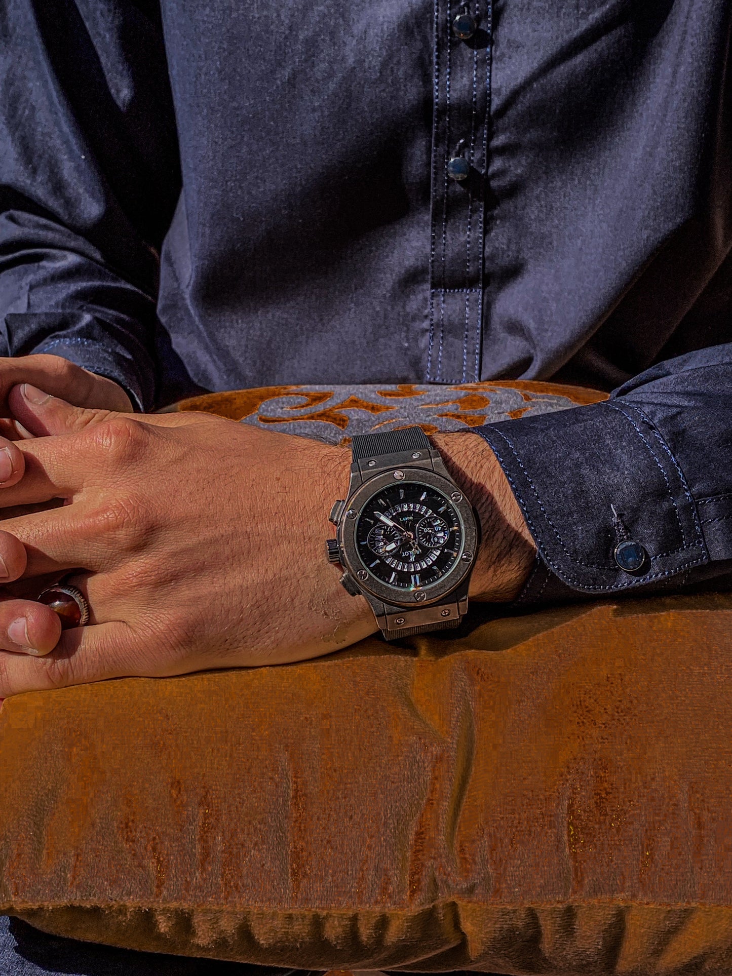 Stylish watch for men, steel Built Design, Heavy Weight Watch in Fashion and Casual