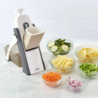 5 in-1 Multifunctional Manual Mandolin Vegetable Slicer Cutter Food & Chopper