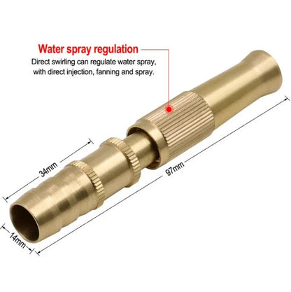 High-pressure Metal Brass Adjustable Nozzle Water Spray (IMPORTED)